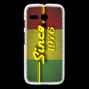Coque Motorola G Rasta since 1976