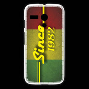 Coque Motorola G Rasta since 1982