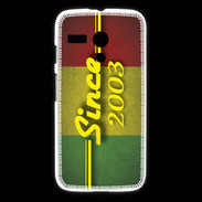 Coque Motorola G Rasta since 2003