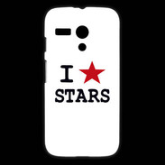 Coque Motorola G I love Stars