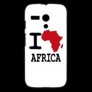 Coque Motorola G I love Africa 2