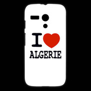 Coque Motorola G I love Algérie