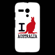 Coque Motorola G I love Australia 2