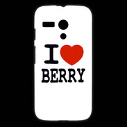 Coque Motorola G I love Berry