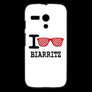 Coque Motorola G I love Biarritz 2