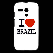 Coque Motorola G I love Brazil