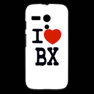 Coque Motorola G I love BX