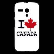 Coque Motorola G I love Canada 2