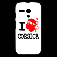 Coque Motorola G I love Corsica 2