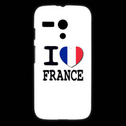 Coque Motorola G I love France 2