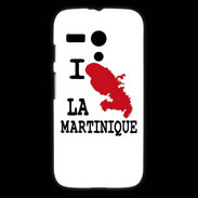 Coque Motorola G I love La Martinique 2