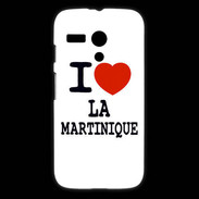 Coque Motorola G I love La Martinique