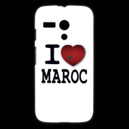 Coque Motorola G I love Maroc 2