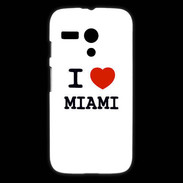 Coque Motorola G I love Miami