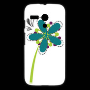Coque Motorola G fleurs 2