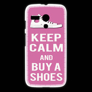 Coque Motorola G Keep Calm Buy Shoes Rose