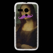 Coque Motorola G Moustache Mona Lisa