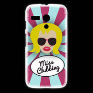 Coque Motorola G Miss Clubbing Blonde