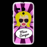 Coque Motorola G Miss Cougar Blonde