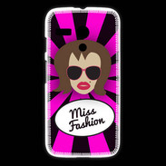 Coque Motorola G Miss Fashion Chatain