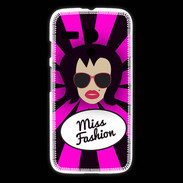 Coque Motorola G Miss Fashion Brune
