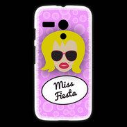 Coque Motorola G Miss Fiesta Blonde