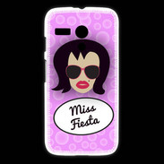 Coque Motorola G Miss Fiesta Brune