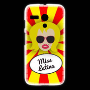 Coque Motorola G Miss Latina Blonde