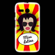 Coque Motorola G Miss Latina Brune