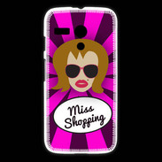 Coque Motorola G Miss Shopping Rousse
