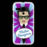 Coque Motorola G Mister Beau gosse Brun