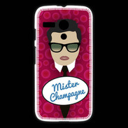 Coque Motorola G Mister Champagne Brun