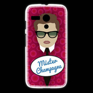 Coque Motorola G Mister Champagne Chatain