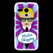 Coque Motorola G Mister Shopping Blond