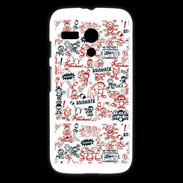 Coque Motorola G Adishatz All Over Rugby YM