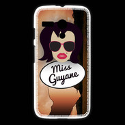 Coque Motorola G Miss Guyane Brune