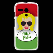 Coque Motorola G Miss Italie Blonde