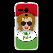 Coque Motorola G Miss Italie Rousse