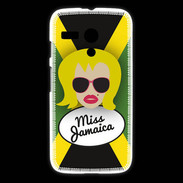 Coque Motorola G Miss Jamaica Blonde