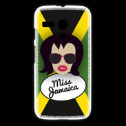 Coque Motorola G Miss Jamaica Brune