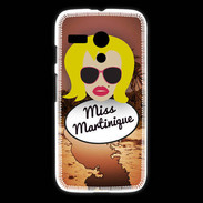 Coque Motorola G Miss Martinique Blonde
