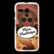 Coque Motorola G Miss Martinique Black