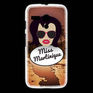 Coque Motorola G Miss Martinique Brune
