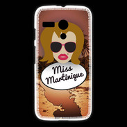 Coque Motorola G Miss Martinique Rousse