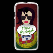 Coque Motorola G Miss Portugal Brune