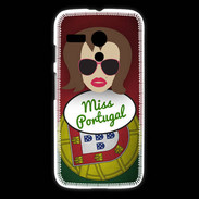 Coque Motorola G Miss Portugal Chatain