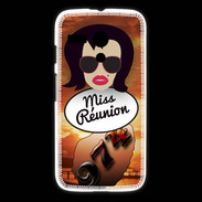 Coque Motorola G Miss Réunion Brune