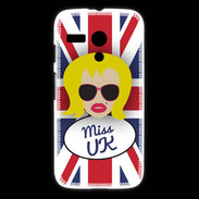 Coque Motorola G Miss UK Blonde