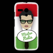 Coque Motorola G Mister Italie Brun