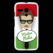 Coque Motorola G Mister Italie Chatain